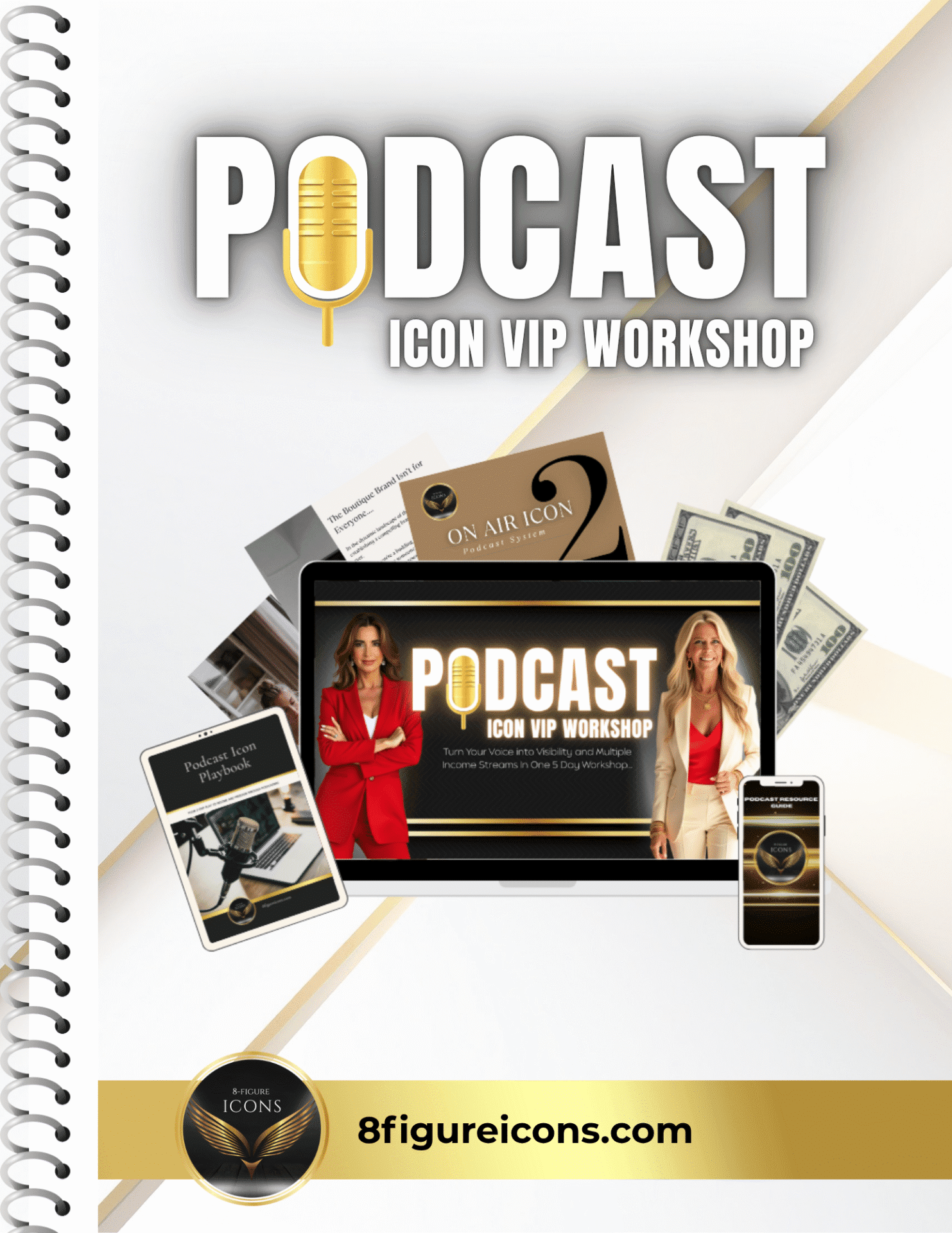 Green Watercolor Daily Planner Cover Spiral Notebook (6)